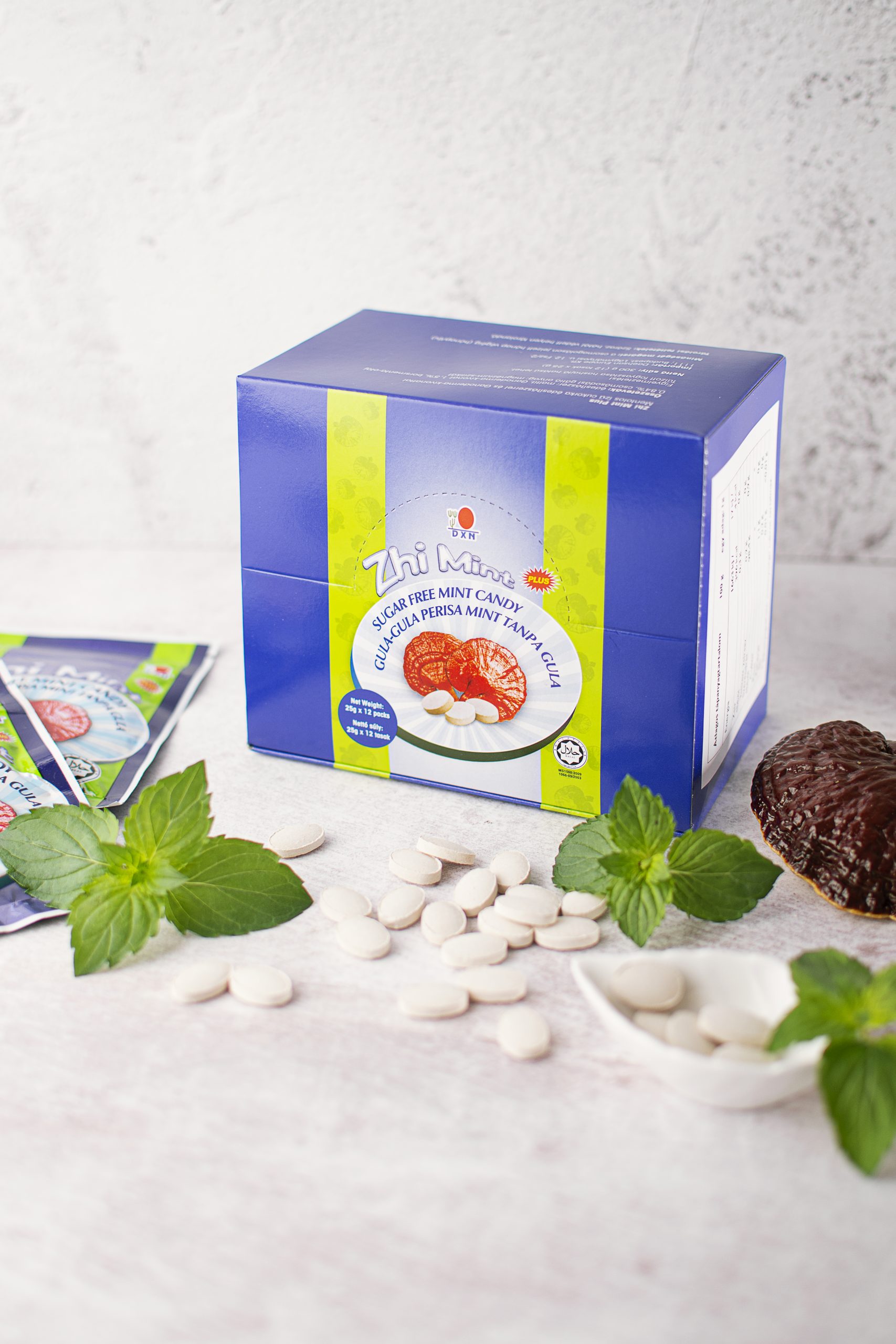 Zhi Mint Plus (caramelos de menta con ganoderma) Zhi Mint Plus (caramelos de menta con ganoderma)